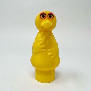 Vintage Fisher-Price Little People Sesame Street Big Bird Figure Toy Muppets Inc